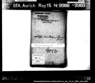 Der Tierarzt John Daniel Hintze in Pewsum