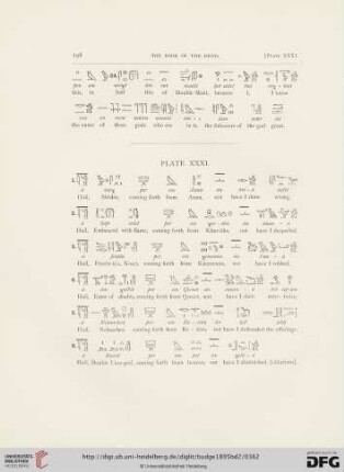[Plate XXXI - XXXVII]