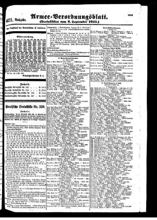 671. Ausgabe. Montag, 6. September 1915