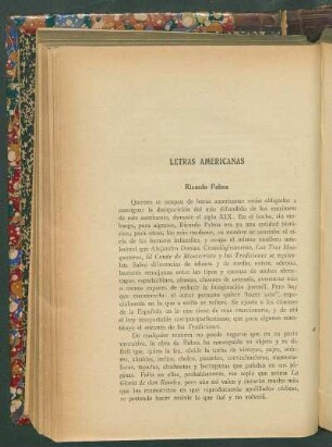 Letras americanas