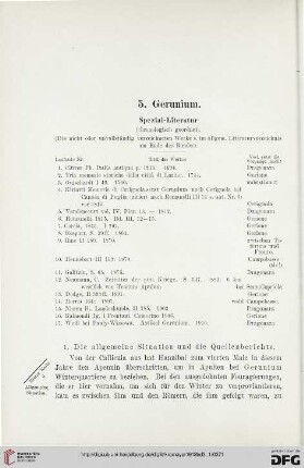 Spezial-Literatur