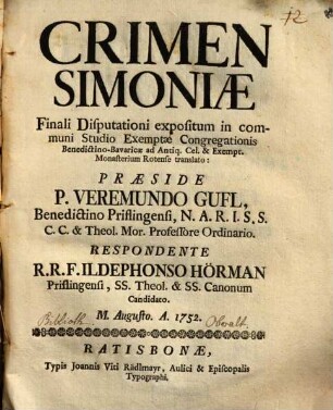 Crimen simoniae