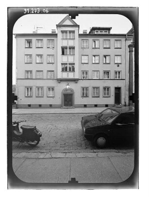 Stralsund-Altstadt, Semlowerstraße. Wohnhaus. Straßenfront