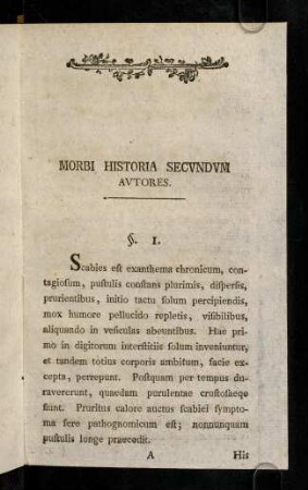 1-4, Morbi Historia Secundum Autores.