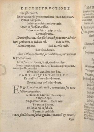 [De Constructione Adverbiorum.]