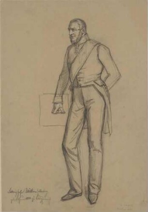 Bildnis Rüdt von Collenberg-Bödigheim, Ludwig, Freiherr (1799-1885), Staatsminister