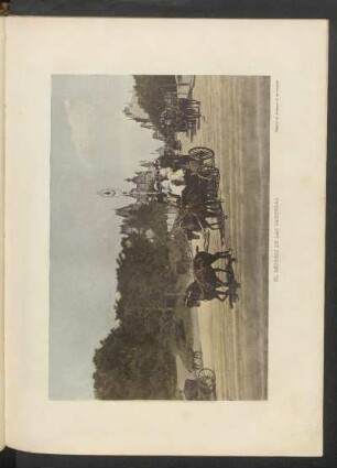 El regreso de las carreras - [Fotografía] : Negativo de Francisco B. de Carvalho