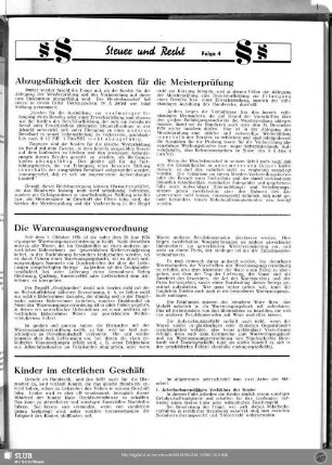 Kinder im elterlichen Geschäft