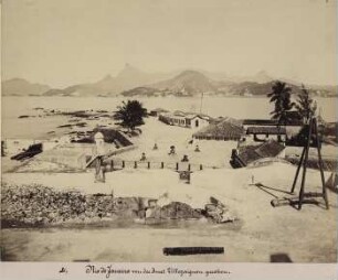 Rio de Janeiro von der Insel Villegaignon gesehen