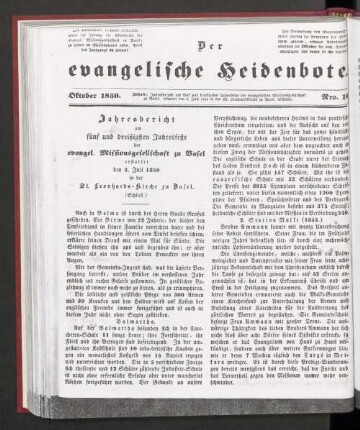 Nro. 10. Oktober 1850
