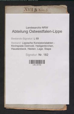 Versorgung von Pastor und Küster mit Brennholz