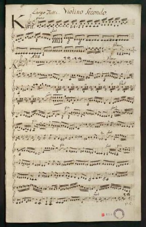Violino Secondo