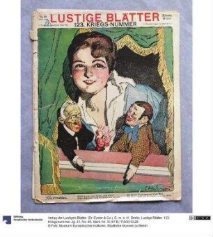 Lustige Blätter. 123. Kriegsnummer. Jg. 31, No. 50