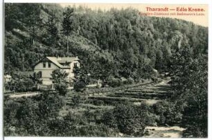 Tharandt. Edle Krone m. Forellenzüchterei