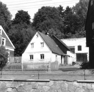 Bad Brambach, Badstraße 25. Wohnstallhaus. Straßenansicht