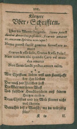 Kürtzere Uber-Schrifften.