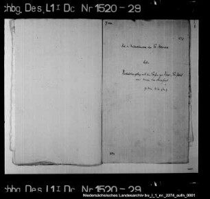 Bedrohung des Grafen Arndt zu Bentheim