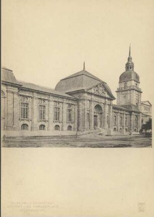 [Museum in Darmstadt. Hauptansicht]