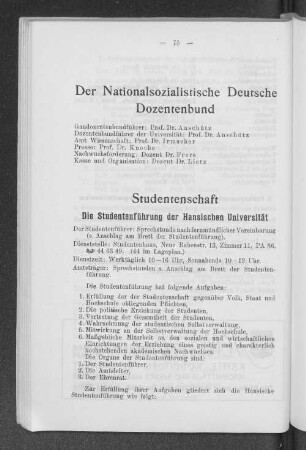Studentenschaft