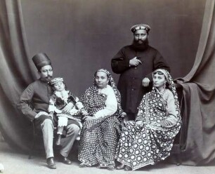 Parsees, Bombay, Ostindien