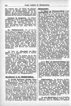 Bildung von Arbeitsgemeinschaften in der Wohlfahrtspflege [Fürsorgewesen]