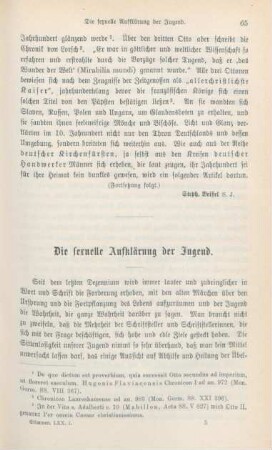 65-74 Die sexuelle Aufklärung der Jugend