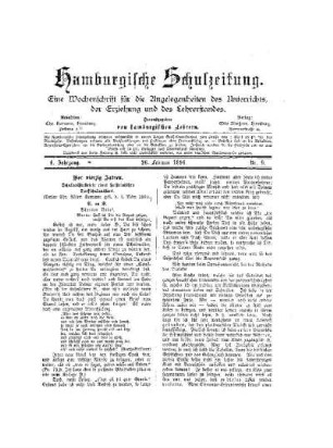 Vor vierzig Jahren : Schulmeisterbriefe eines holsteinischen Dorfschullehrers ; vierter Brief
