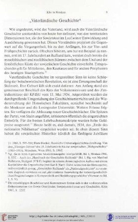 „Vaterländische Geschichte"