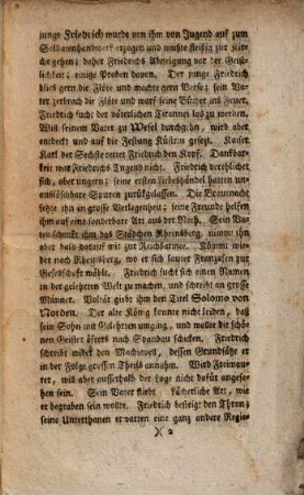 Bei Johann Georg Bullmann, Buchhändler in Augsburg, ist ... zu haben: Leben Friedrichs des Zweiten Königs von Preussen ...