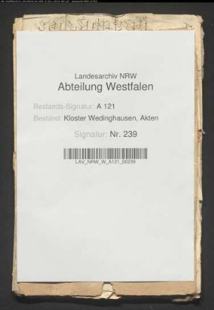 Verpachtung der Ländereien zu Hattrop.