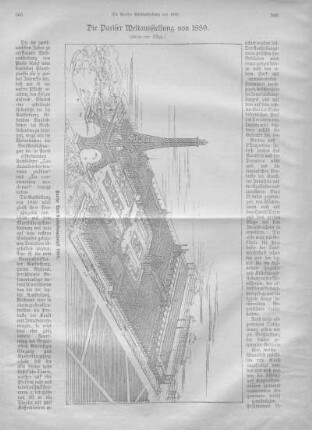Die Pariser Weltausstellung von 1889.