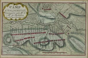 Camp d’Halberstat, commandé par Mr. le M.al de Richelieu du 28 7.bre au 5 Novembre 1757