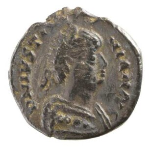 Münze, 1/2 Siliqua, 534 - 536