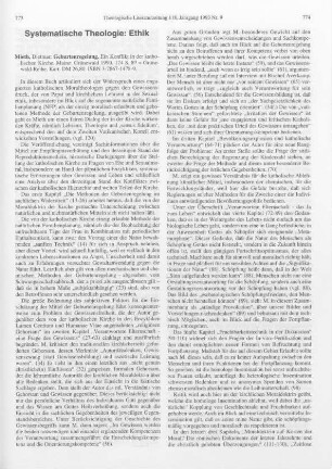773-776 [Rezension] Mieth, Dietmar, Geburtenregelung