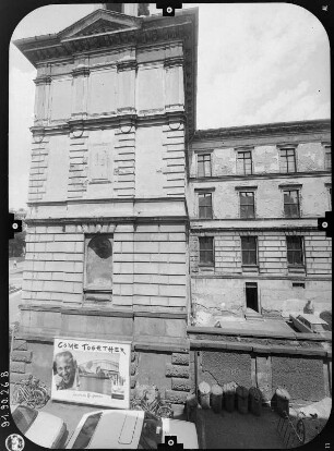 Zittau, Theaterring 5. Johanneum (Christian-Weise-Gymnasium; 1869/1871). Rückseite (Am Johanneum)