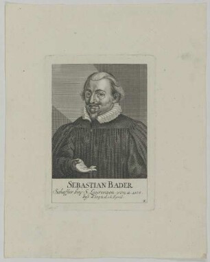Bildnis des Sebastian Bader