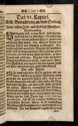 207-252, Capitel 21 bis 27. Absatz.