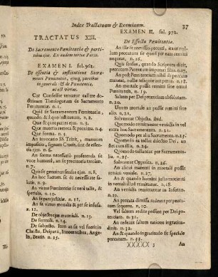 37-45, Tractatus XIII - XIV