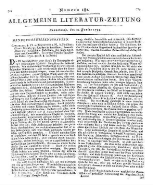 Göttinger Taschen-Calender : für das Jahr .... / [hrsg. von Georg Christoph Lichtenberg] - Göttingen : Dieterich Jg. 1793