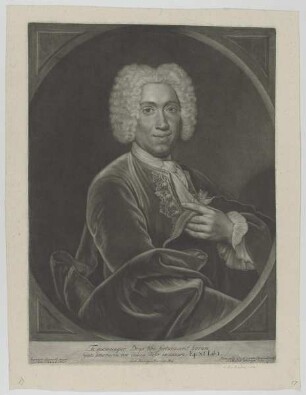 Bildnis des Johann Friedrich Bachoff von Echt
