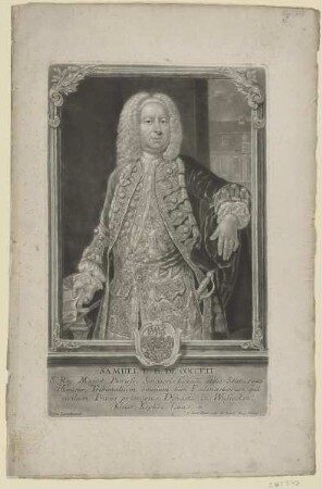 Bildnis des Samuel L. B. de Cocceii