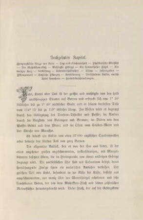 Sechzehntes Kapitel. Geographische Skizze von Kutei - Lage und Flächeninhalt ...