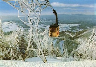 Die Schauinslandbahn im Winter