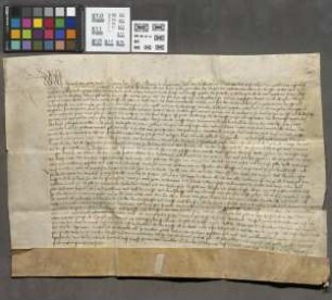 Gießen: L. Heinrichs Zunftbrief für das Molnhandwerk zu den Gießen
