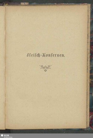 Fleisch-Konserven