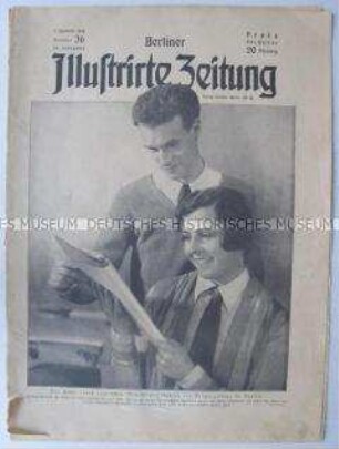Wochenzeitschrift "Berliner Illustrirte Zeitung" u.a. über Kriminalität und Justiz in den USA