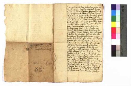 Axel Oxenstierna bestätigt die Donation des Stifts Ellwangen an Hohenlohe.