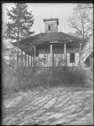 Blick auf den Pichelsberg-Pavillon