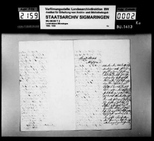 Vorlage der Weideabteilungsverträge der Gemeinden Zwiefalten, Gauingen, Goßenzugen, Hochberg und Sonderbuch zur Genehmigung durch die Kreisregierung