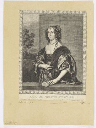 Anna de Morton Comitissa, Blatt 10 der Folge "Grafen und Gräfinnen"